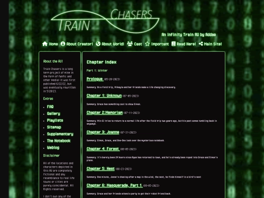 chapters screenshot