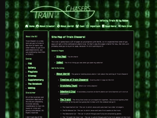 sitemap screenshot