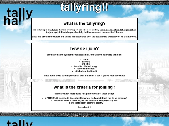 tallyring screenshot