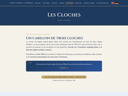 cloches screenshot