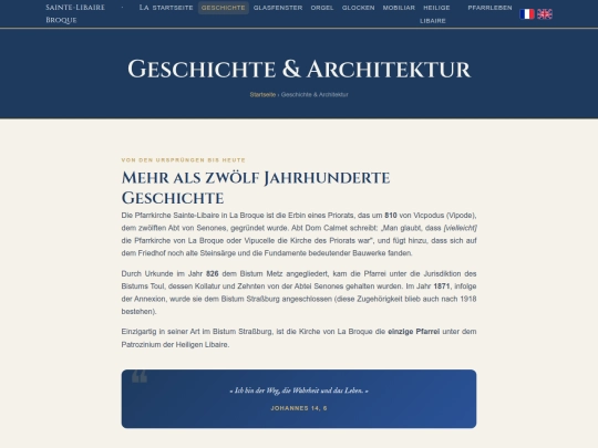 de/geschichte screenshot