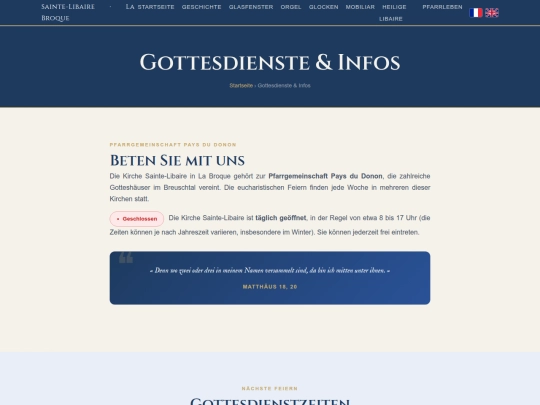 de/gottesdienste screenshot