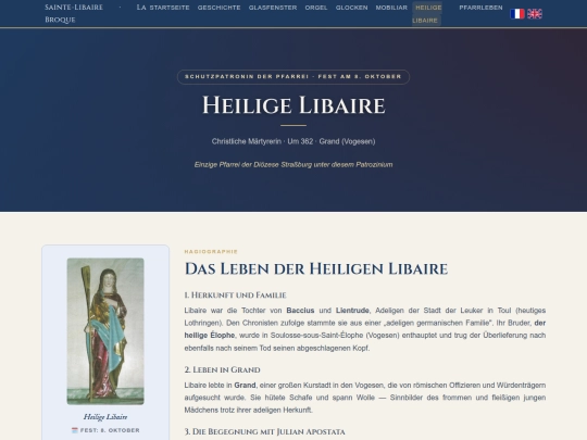 de/heilige-libaire screenshot