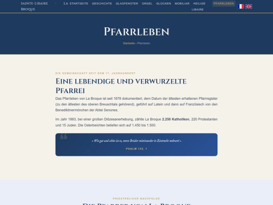 de/pfarrleben screenshot