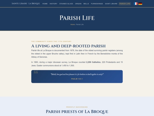 en/parish-life screenshot