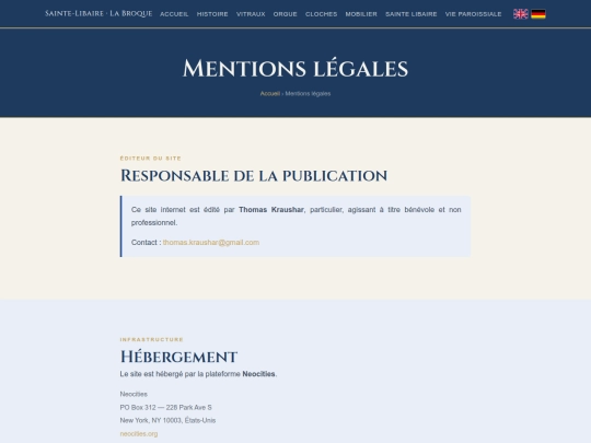 mentions-legales screenshot
