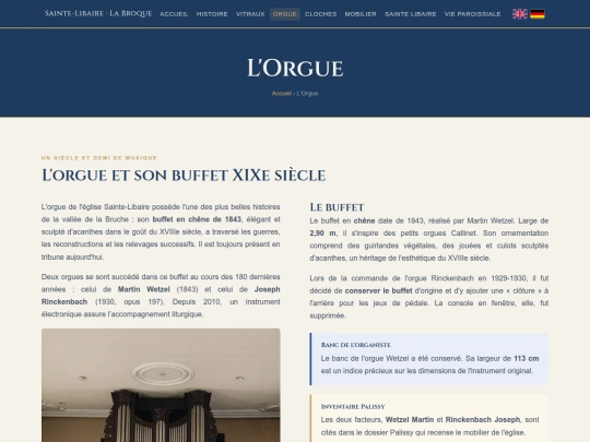 orgue screenshot