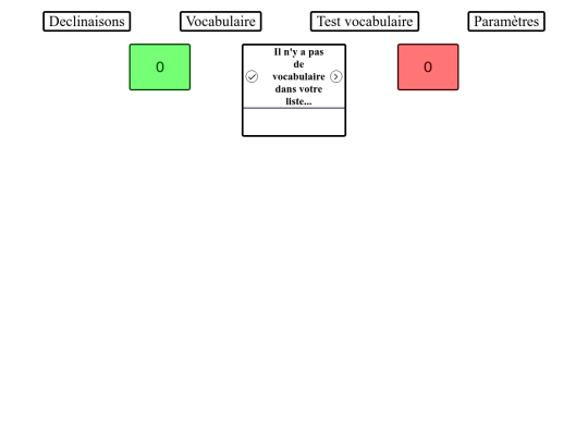 TestVocabulaire screenshot