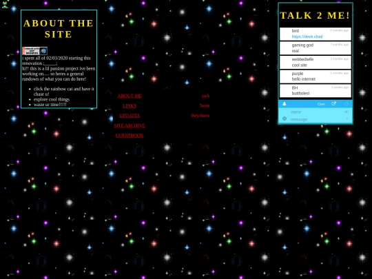new site /home screenshot