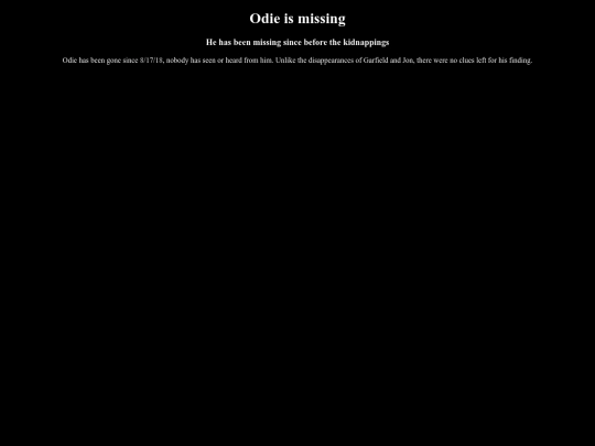 database/odie screenshot