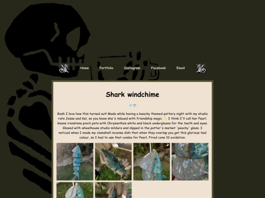 portfolio/shark screenshot