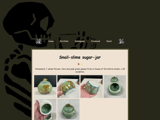 portfolio/snail screenshot