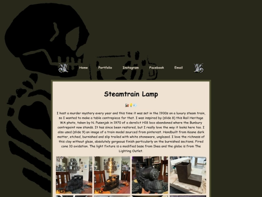 portfolio/steamtrain screenshot
