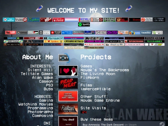homepage screenshot