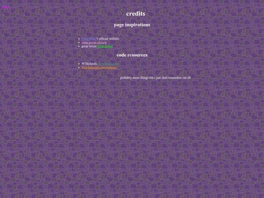 credits screenshot