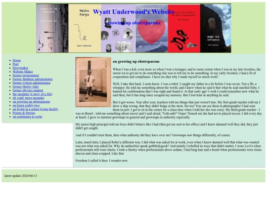on_growing_up_obstreparous screenshot