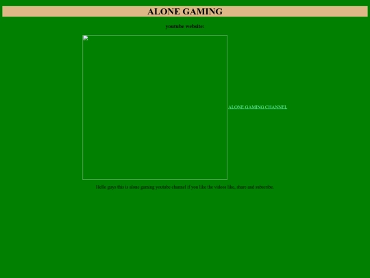 alone screenshot