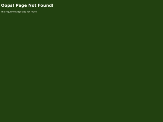 not_found screenshot