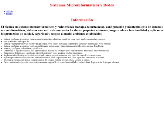Proyecto módulo/Inicio screenshot