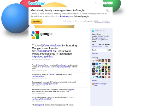 index screenshot