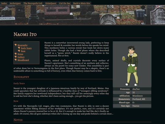 characterzone/naomi screenshot