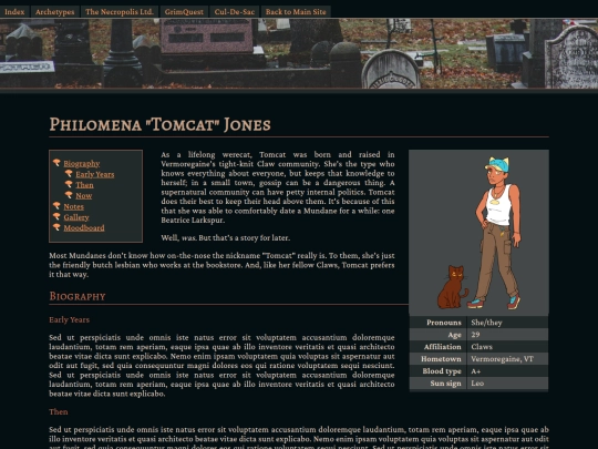 characterzone/tomcat screenshot
