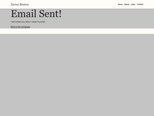 pages/contact-thanks screenshot