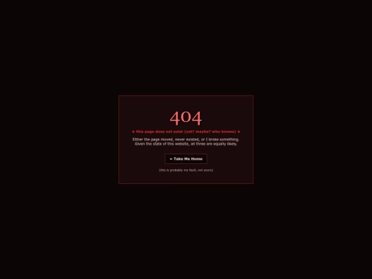not_found screenshot