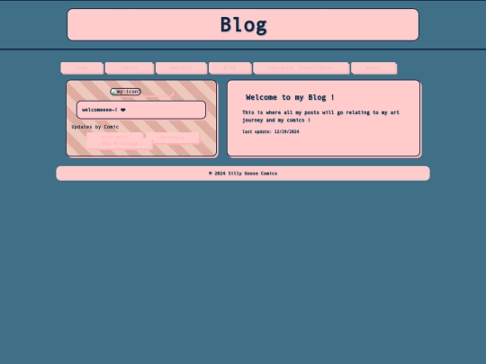 blog screenshot