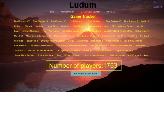 GameTracker screenshot