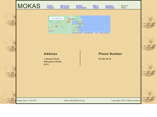 MOKAS/Contact screenshot