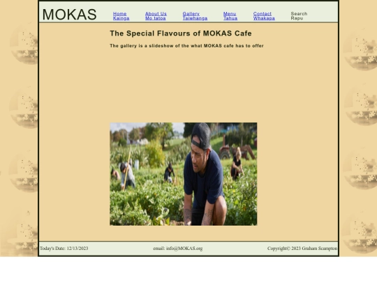 MOKAS/Gallery screenshot