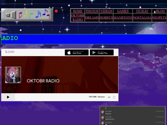 radio screenshot
