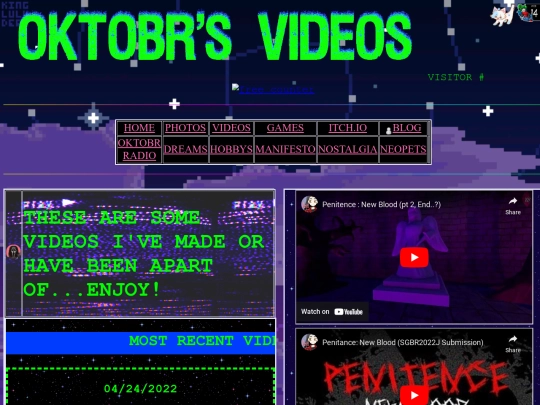 videos screenshot