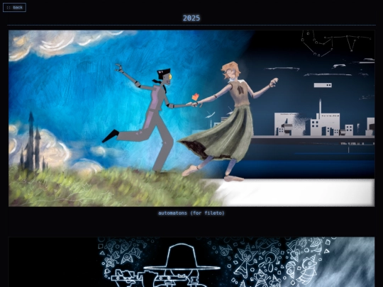 gallery/paintings screenshot