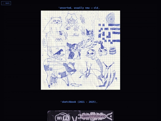 gallery/sketches screenshot