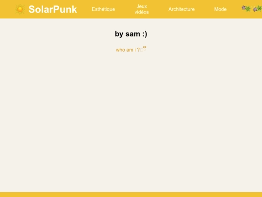 solarpunk/pages/infos screenshot