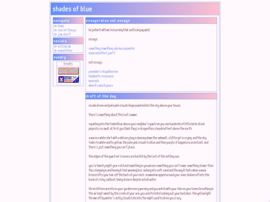 essays screenshot