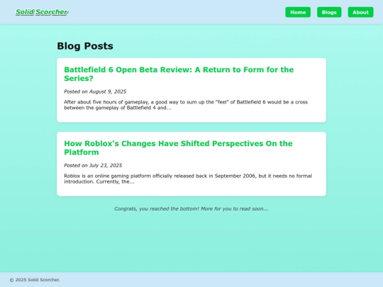 blogs screenshot
