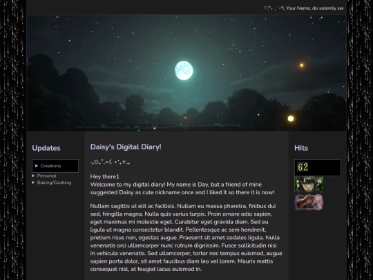 newsite screenshot