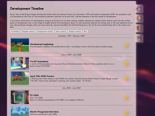 spyro3/timeline-testversion screenshot