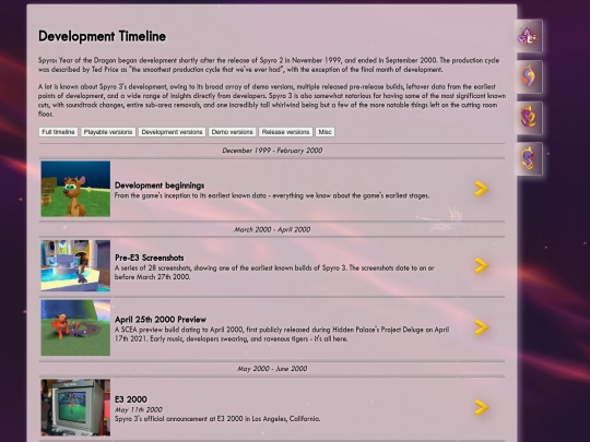 spyro3/timeline screenshot