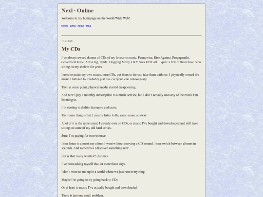 posts/my-cds screenshot