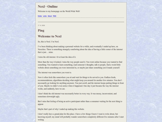 posts/ping screenshot