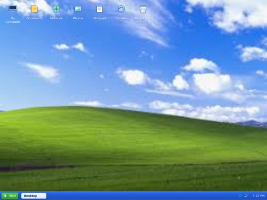 home screenshot