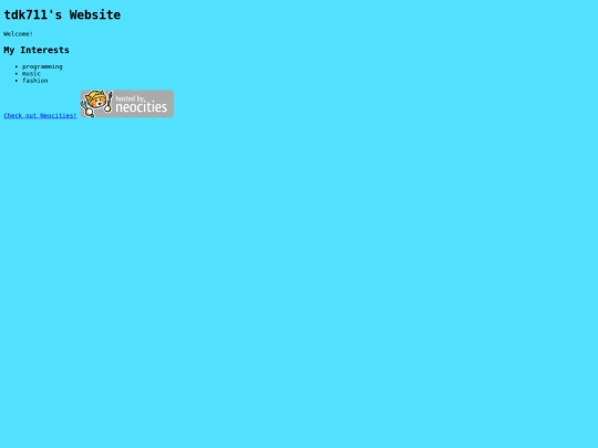 index screenshot