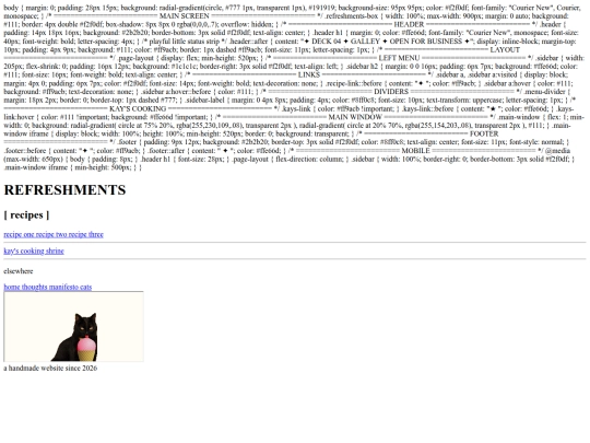 test screenshot
