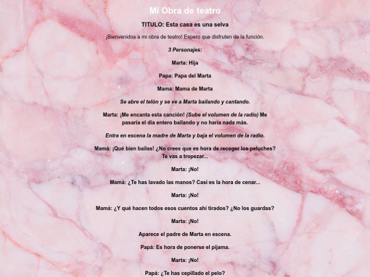 OBRA DE TEATRO screenshot