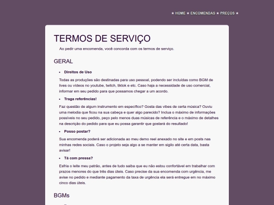 pt/encomendas screenshot