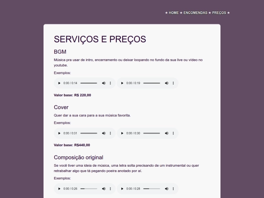 pt/preços screenshot